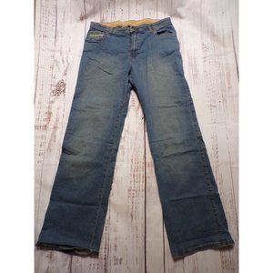 Prana Mens Jeans Size 34 Straight Mid Rise 5 Pocket Stretch- 23774